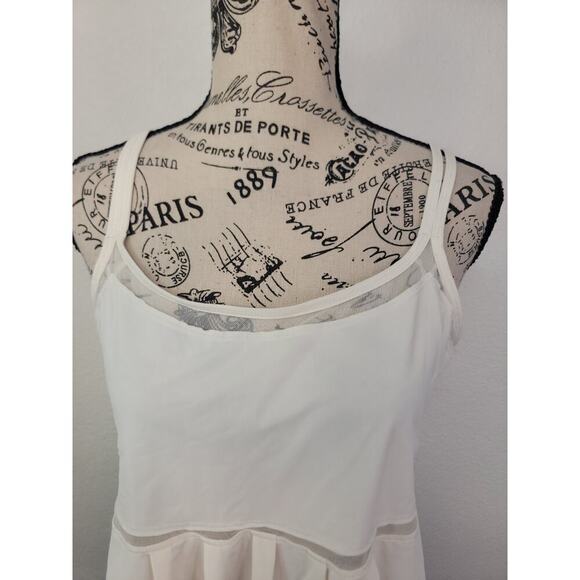 Adidas Stella McCartney Babydoll Tank Top Womens Sz Large Strappy Performane - Picture 3 of 12